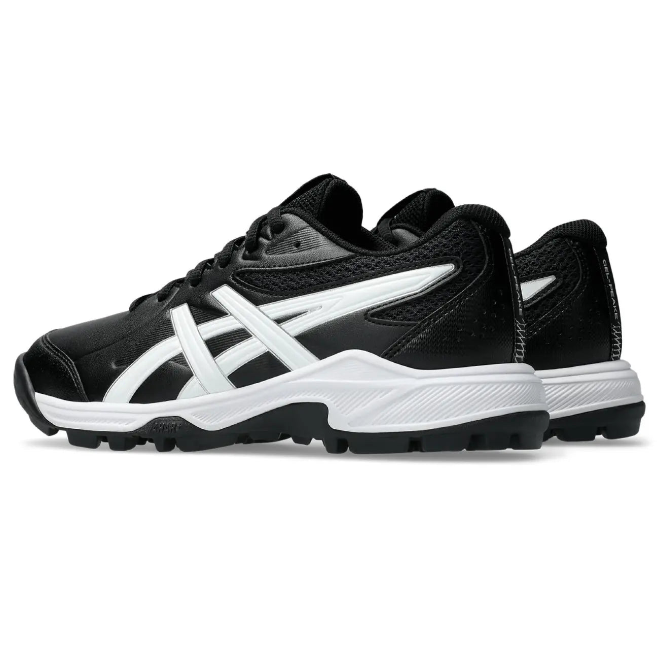 Asics GEL-Peake 3 GS - Black/White - Junior Hockeyschoenen