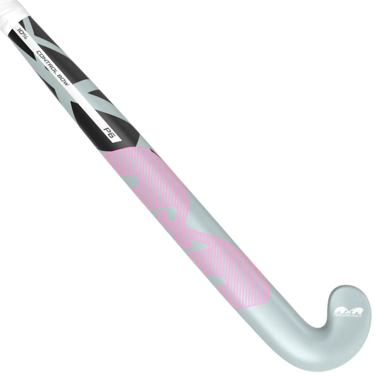 TK P6 Control Bow - Light Grey-Pink Hockeystick