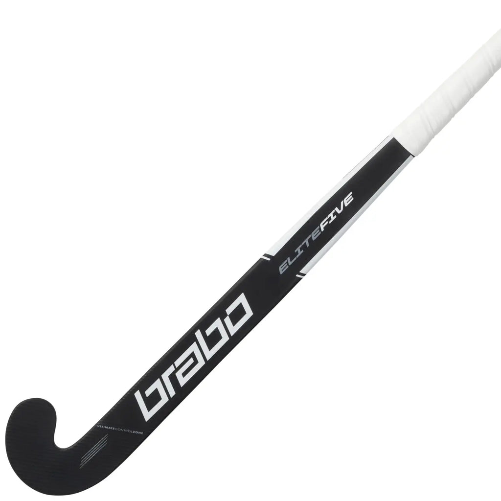 Brabo Elite Five WTB Carbon ELB Bk/Wh Hockeystick