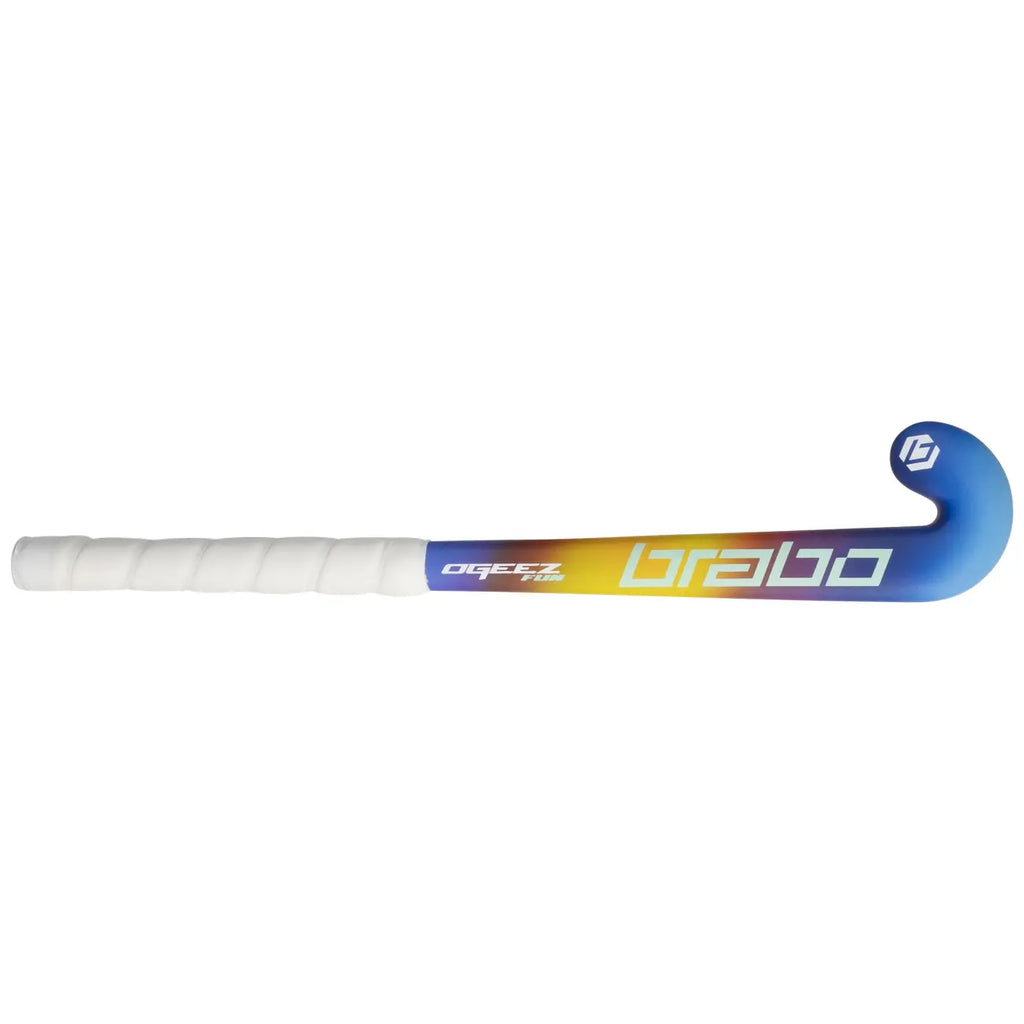 Brabo O'GEEZ Baby Tie Dye/Aqua 18" Hockeystick