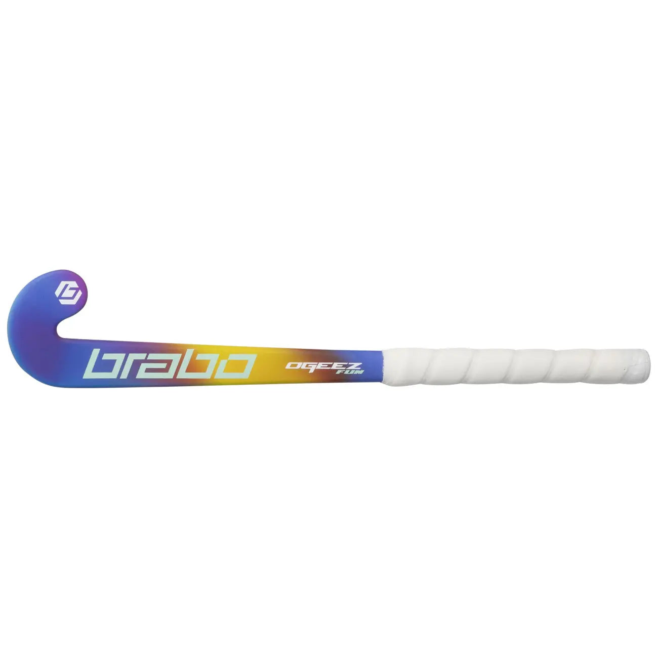 Brabo O'GEEZ Baby Tie Dye/Aqua 18" Hockeystick