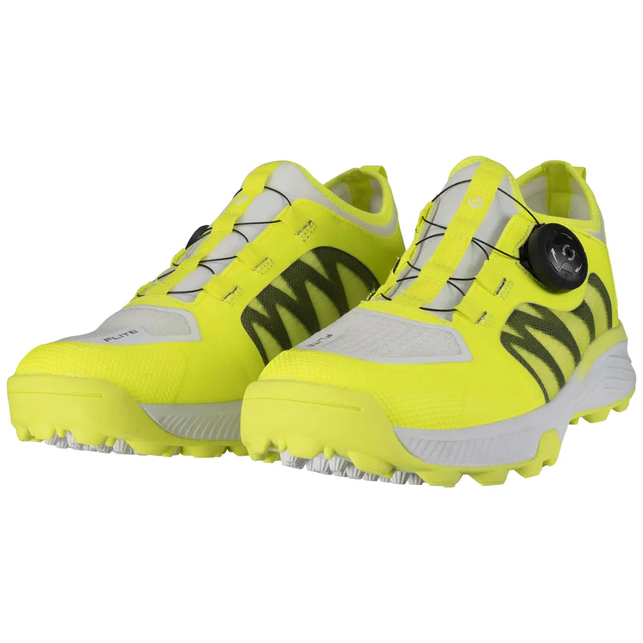 Brabo Shoe Elite Lime/White QuickLock Hockeyschoen