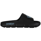 Brabo Shoe Tribute Black/L. Blue + Slide Hockeyschoen