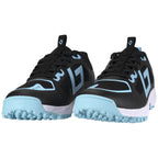 Brabo Shoe Tribute Black/L. Blue + Slide Hockeyschoen