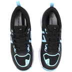 Brabo Shoe Tribute Black/L. Blue + Slide Hockeyschoen