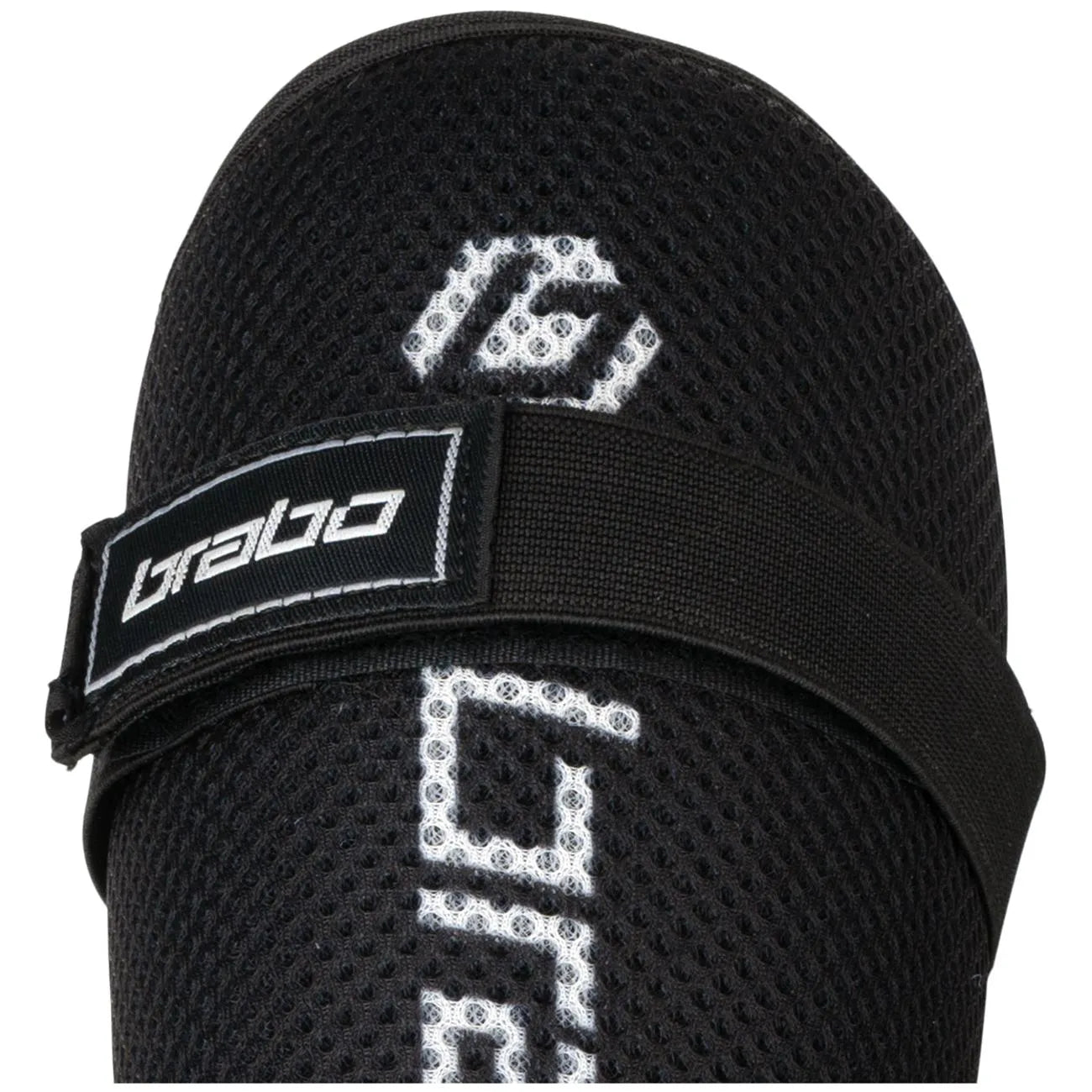 Brabo Tribute Jr Shinguard Bk/Wh Bescherming