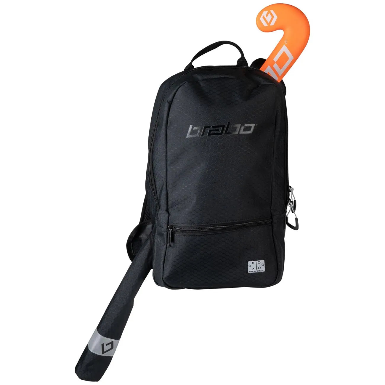 Brabo Backpack FUN Squares Black Tassen