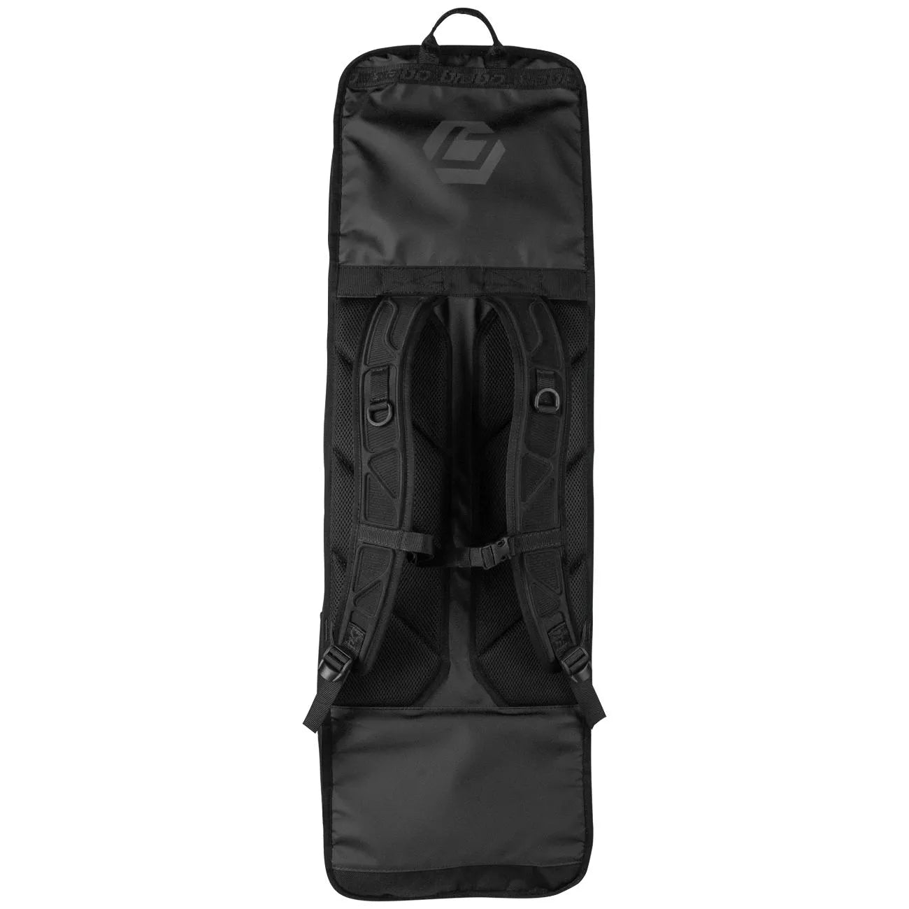 Brabo Stickbag Elite Black/Lime Green Tassen