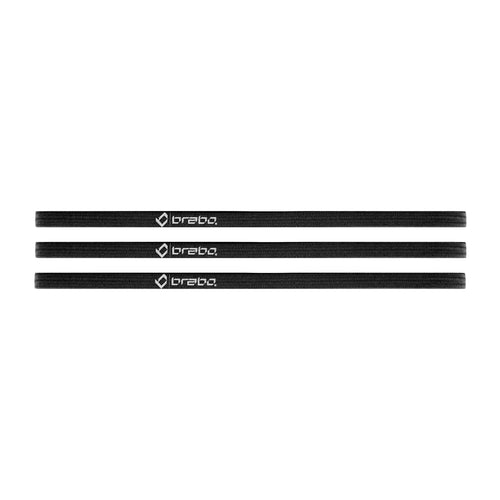 Brabo Hair Elastic 10mm (3pcs) Black Accessoires