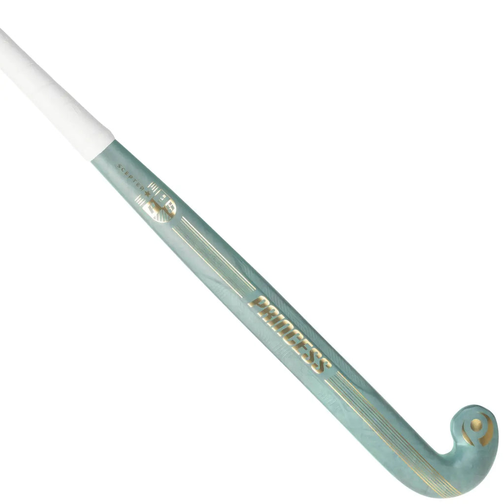 Princess Scepter ELB Aqua/Gold Hockeystick