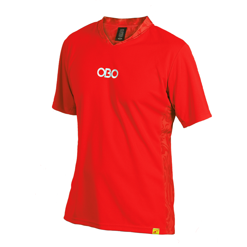 Obo Goalieshirt MONO red short sleeve Keeper