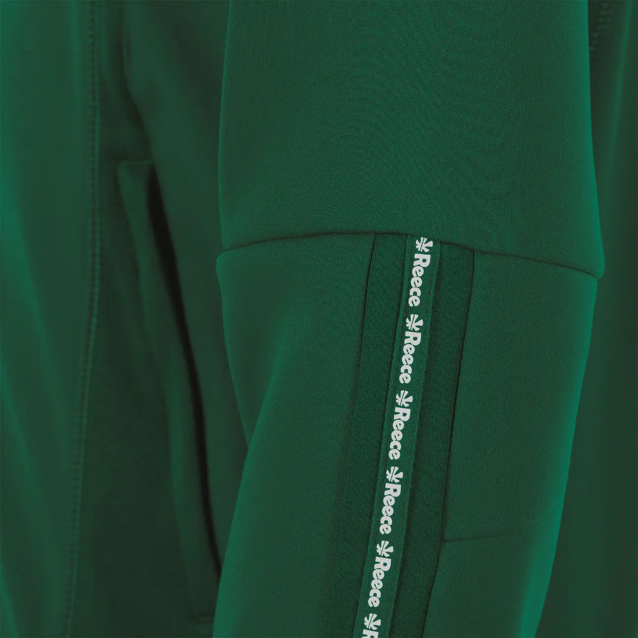 Reece Shift Hooded Full Zip Top - Bottle Green Kleding