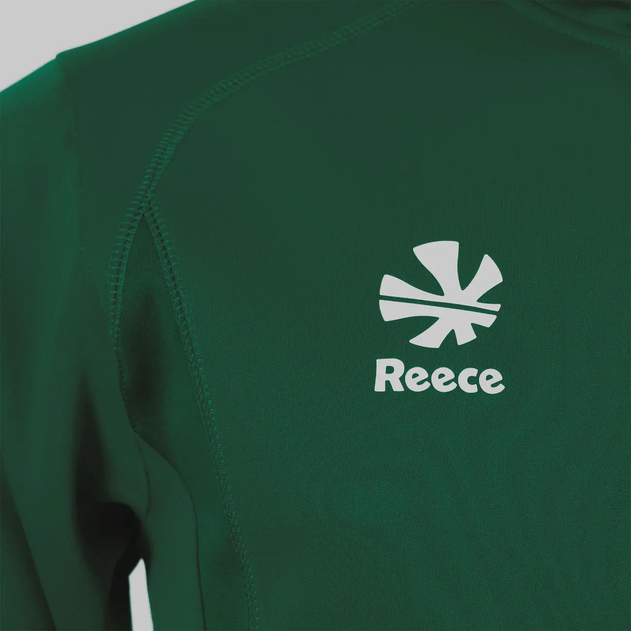 Reece Shift Hooded Full Zip Top - Bottle Green Kleding