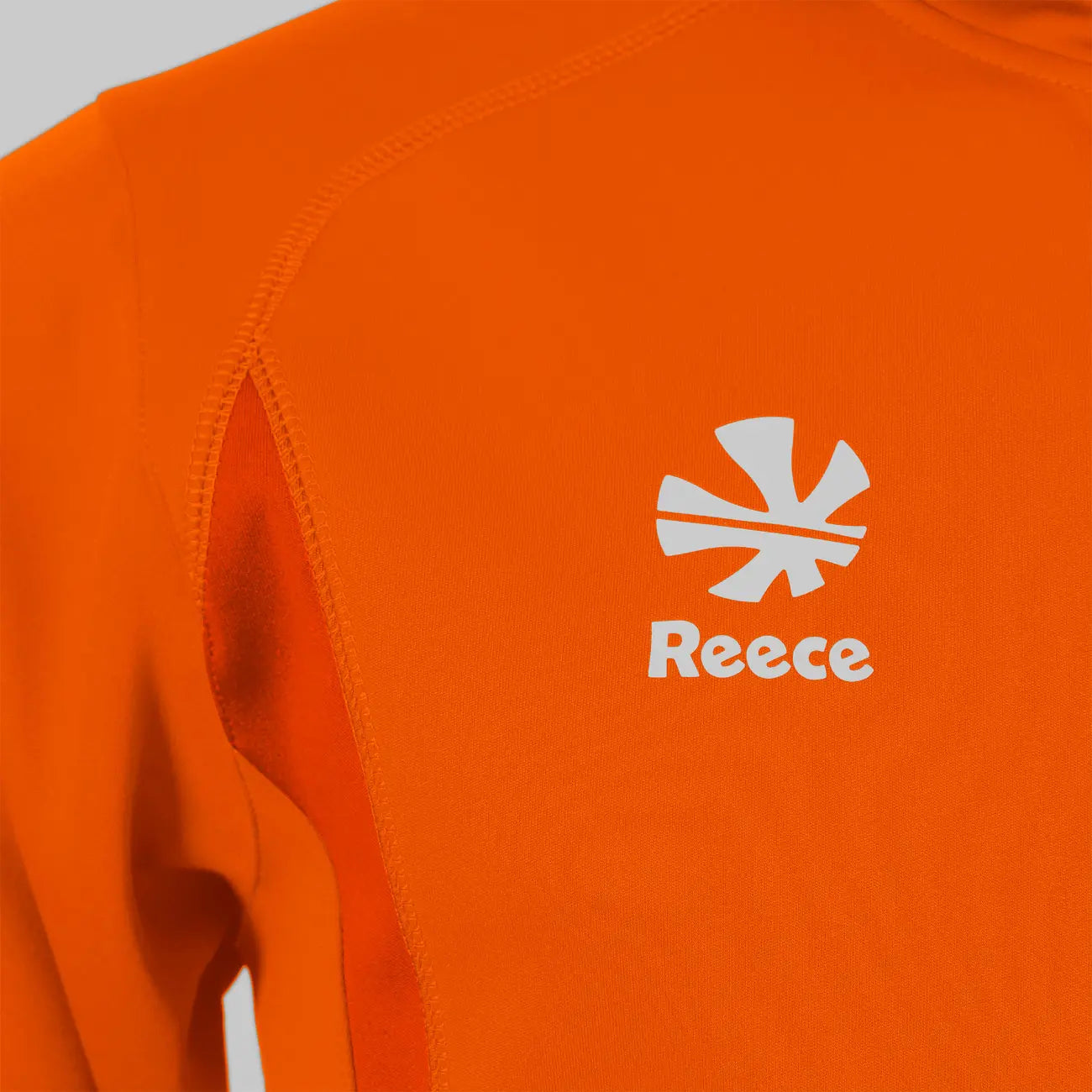Reece Shift Hooded Full Zip Top - Orange Kleding