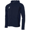 Reece Shift Hooded Full Zip Top - Navy Kleding