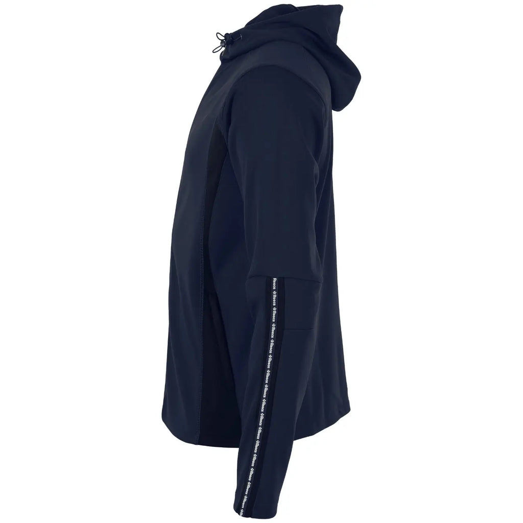 Reece Shift Hooded Full Zip Top - Navy Kleding