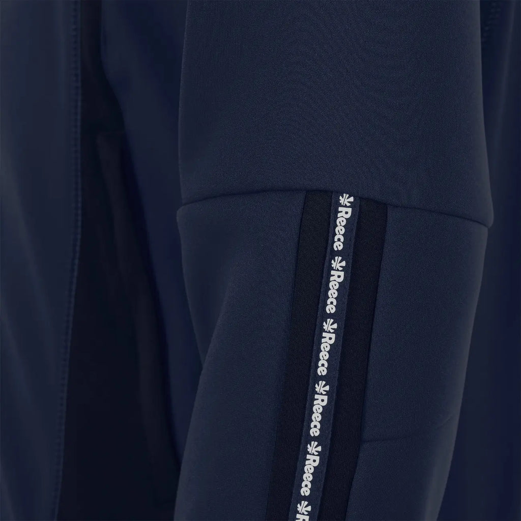 Reece Shift Full Zip Top - Navy Kleding