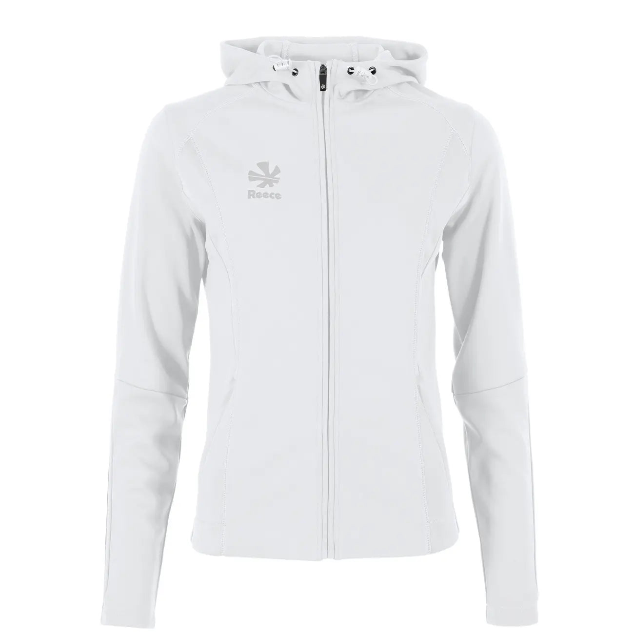 Reece Shift Hooded Full Zip Top Ladies - White Kleding