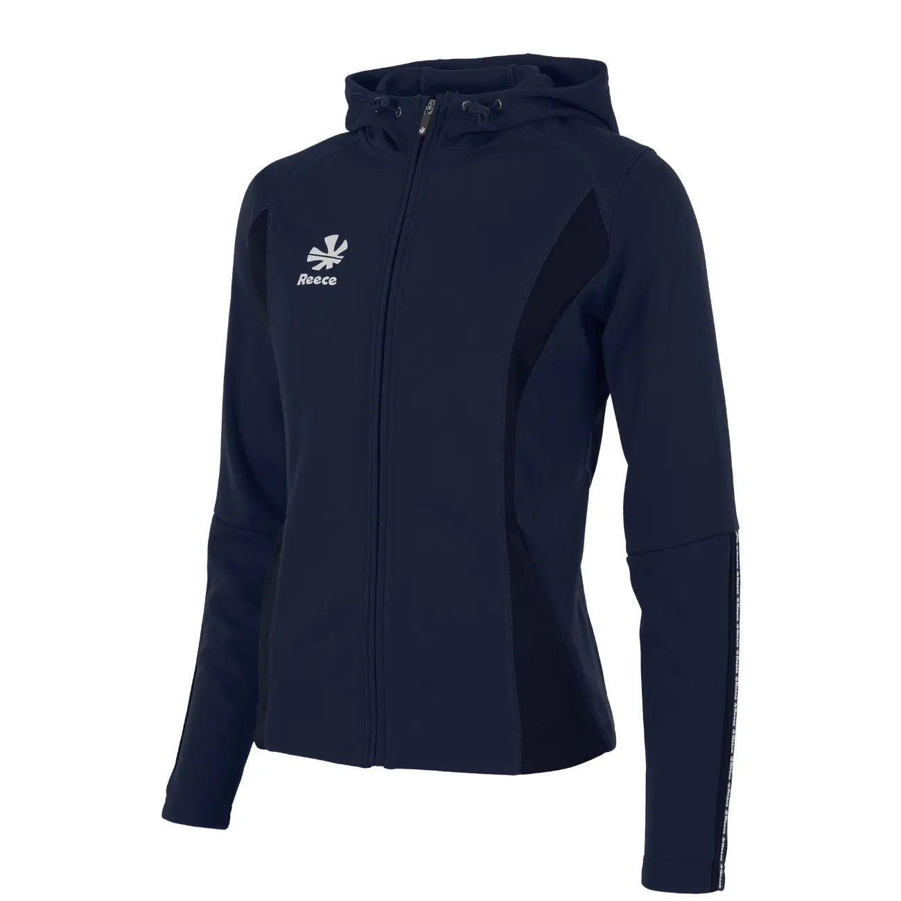 Reece Shift Hooded Full Zip Top Ladies - Navy Kleding