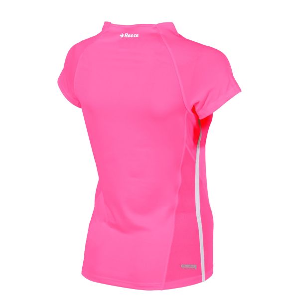 Reece Rise Shirt Girls - Knockout Pink Kleding
