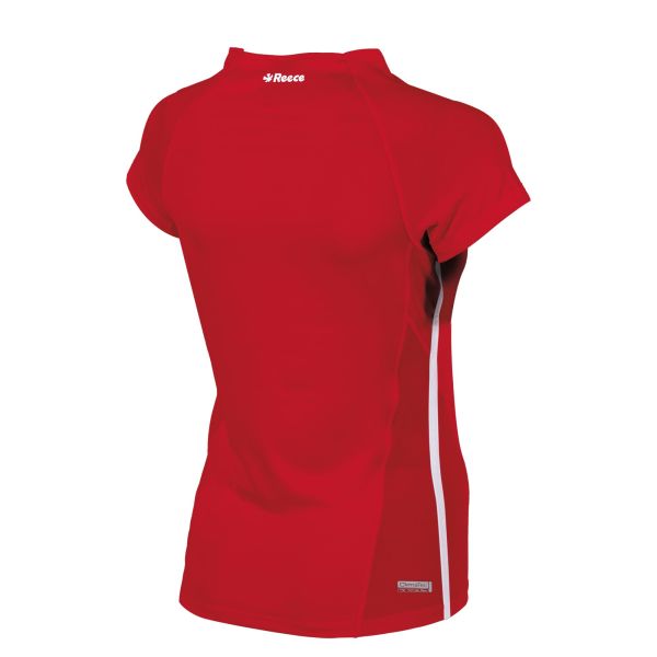 Reece Rise Shirt Ladies - Red Kleding