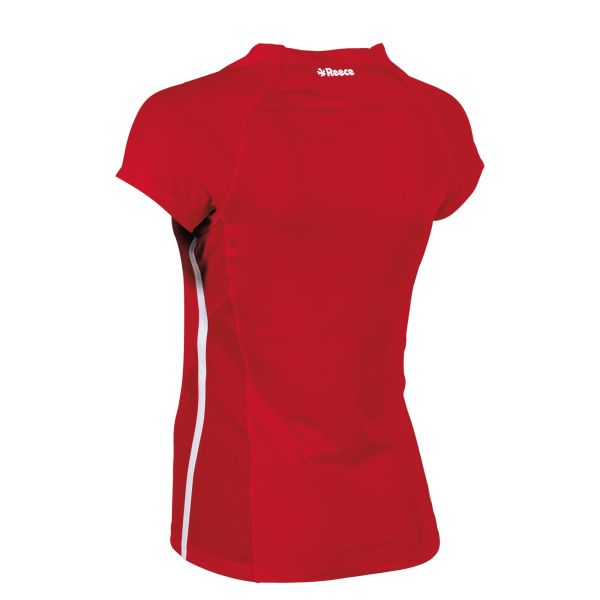 Reece Rise Shirt Ladies - Red Kleding