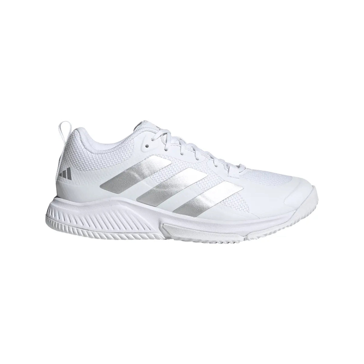 Adidas Court Team Dames - White/Silver Hockeyschoen