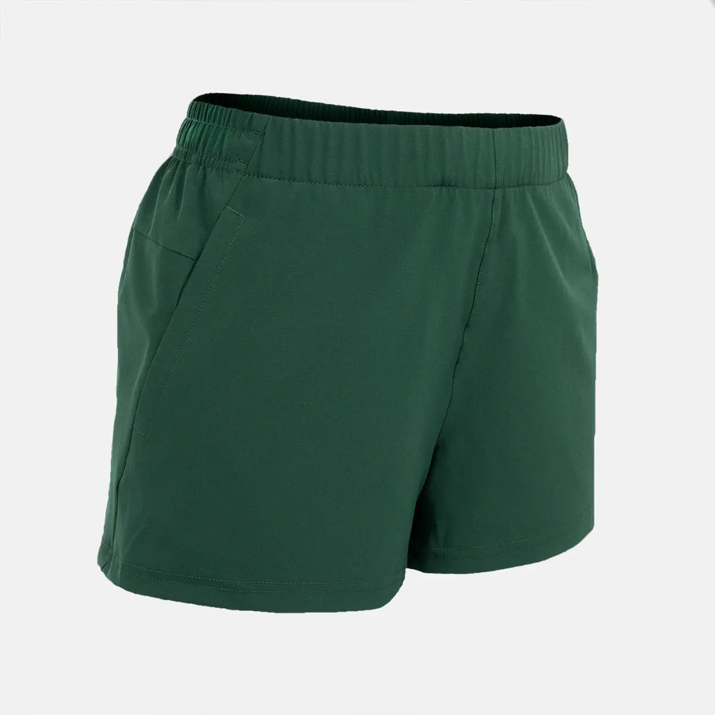 Short pro JDH Carbon filles - Vert foncé