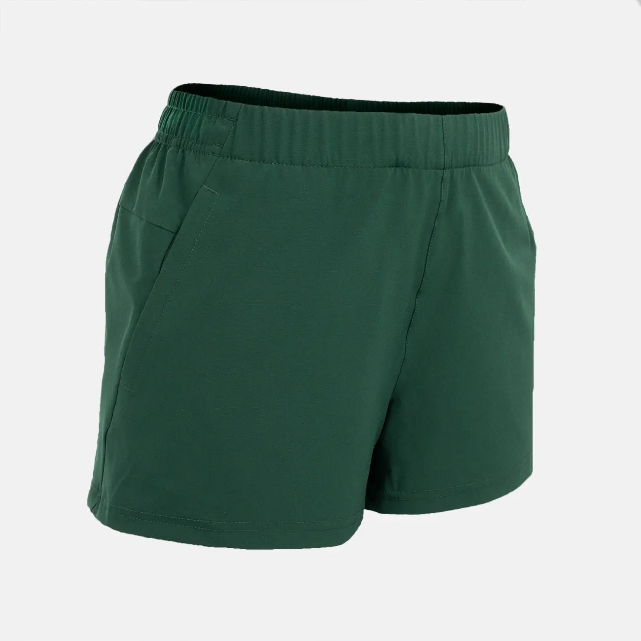 Short pro JDH Carbon filles - Vert foncé