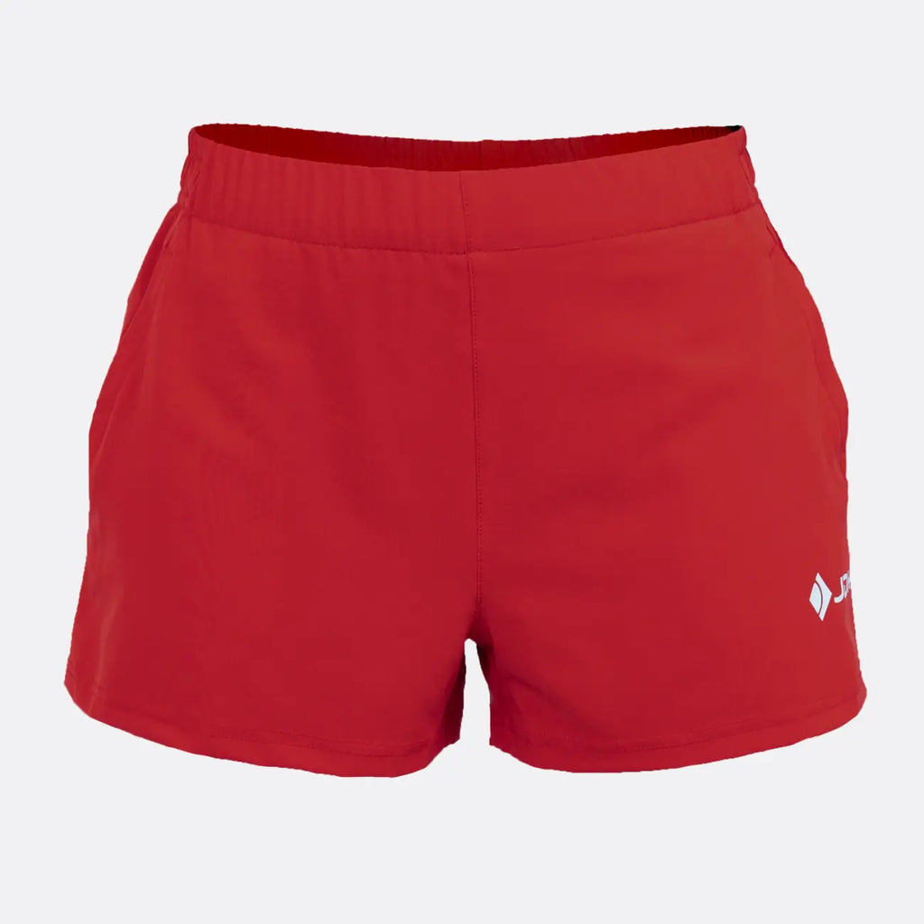 Short pro JDH Carbon filles - Rouge