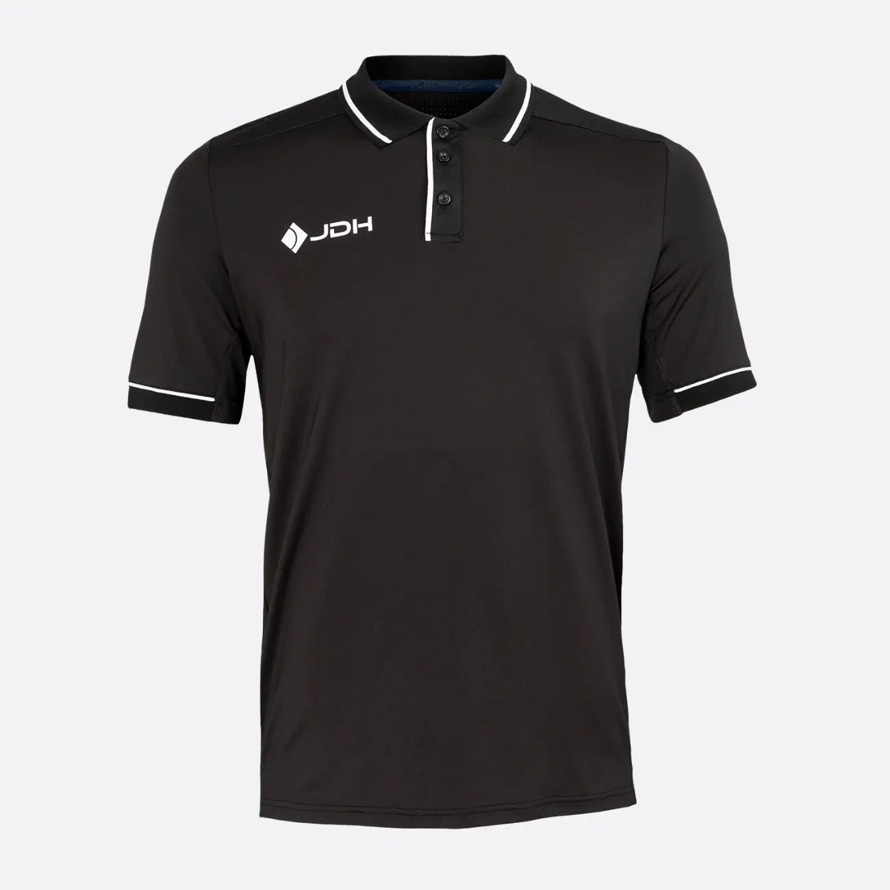 JDH Carbon polo pro garçon - Noir