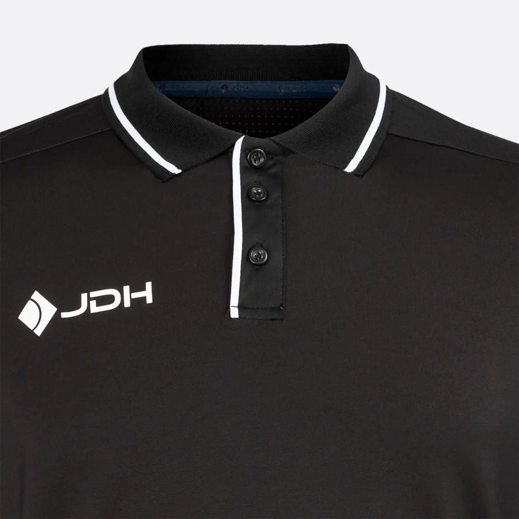 JDH Carbon polo pro garçon - Noir