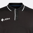 JDH Carbon polo pro garçon - Noir
