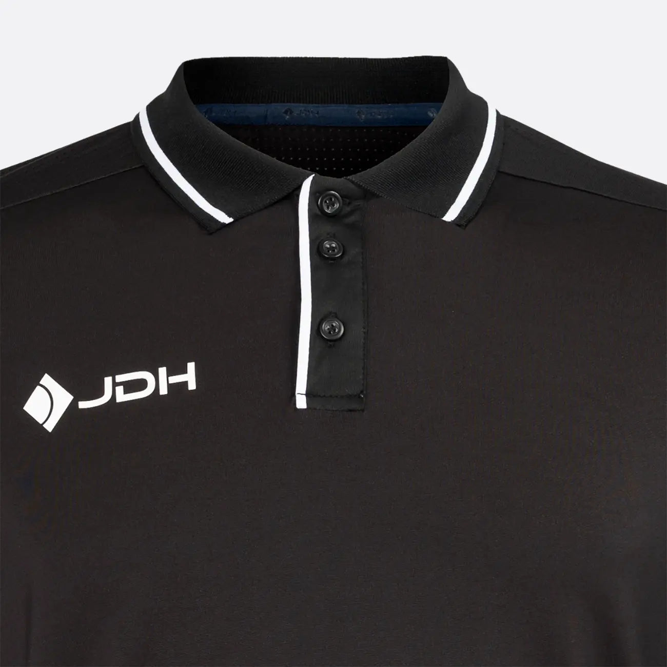 JDH Carbon polo pro garçon - Noir