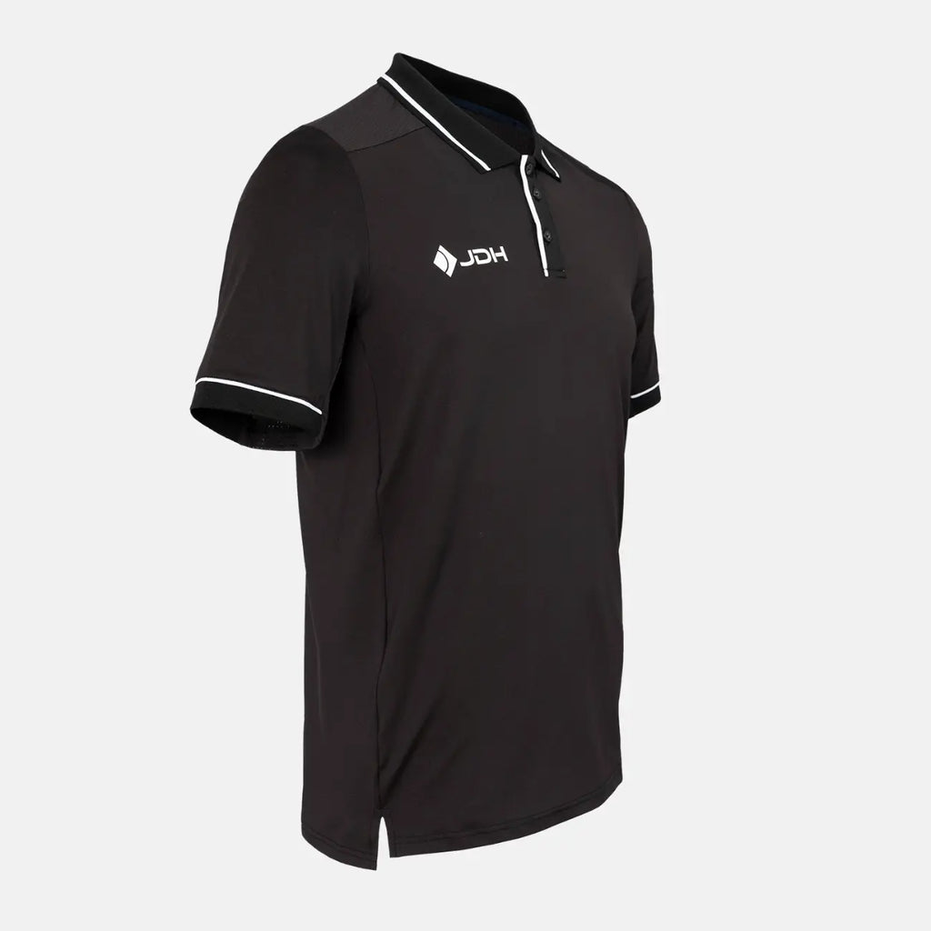 JDH Carbon polo pro garçon - Noir