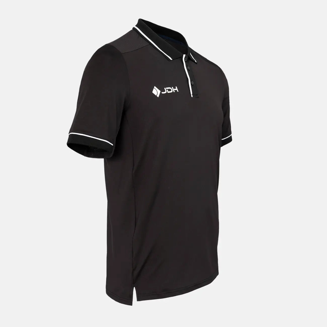 JDH Carbon polo pro garçon - Noir