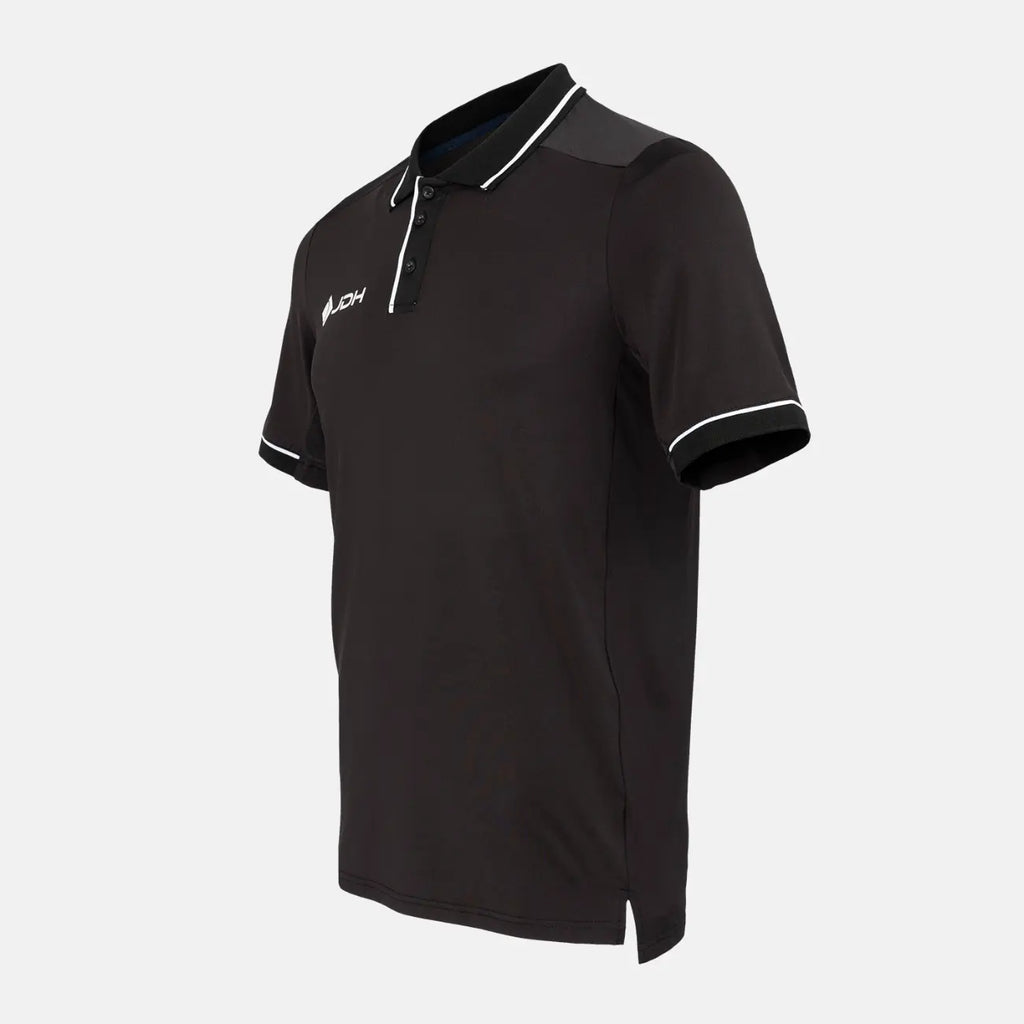 JDH Carbon polo pro garçon - Noir