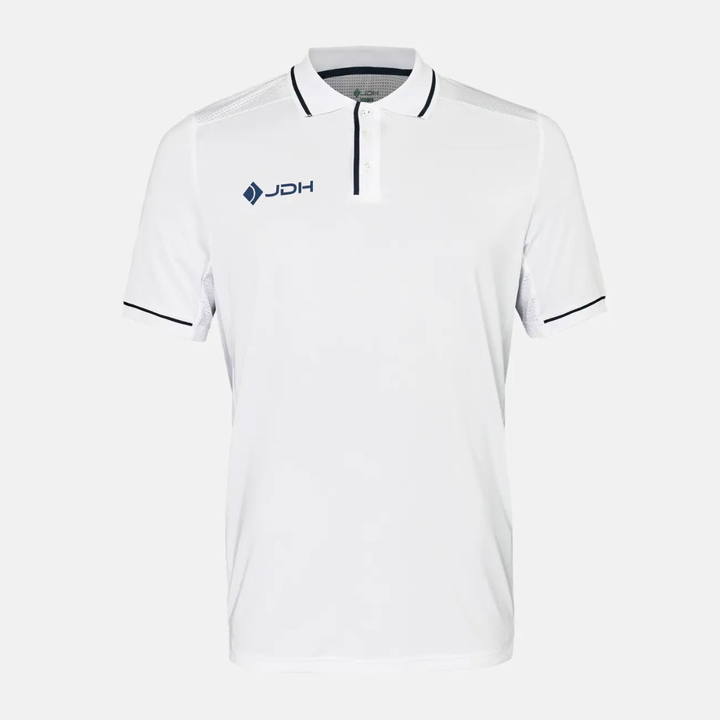 JDH Carbon polo pro garçon - Blanc