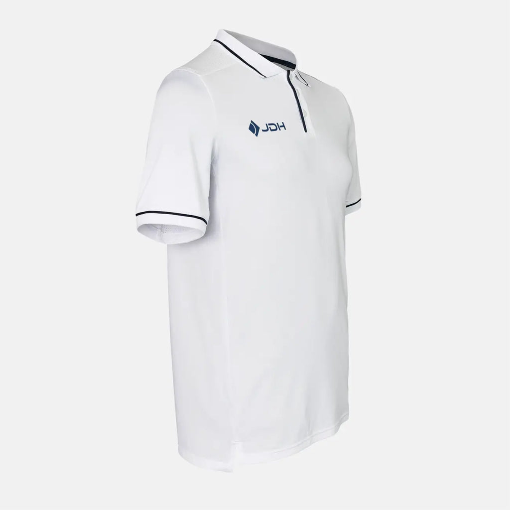 JDH Carbon polo pro garçon - Blanc