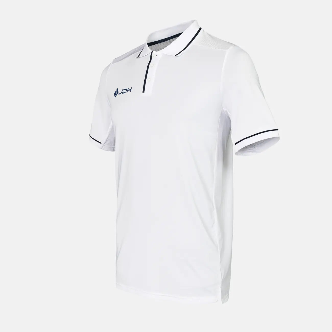 JDH Carbon polo pro garçon - Blanc