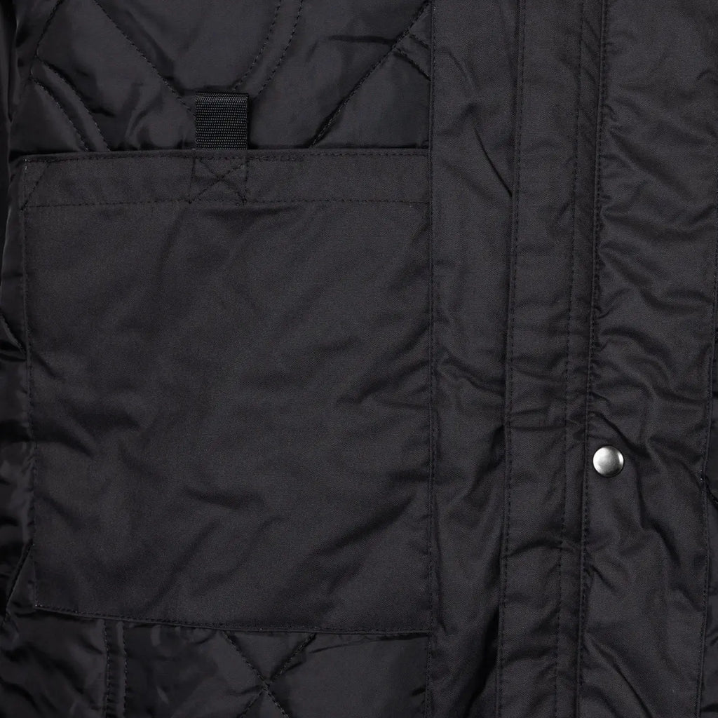 JDH Carbon veste matelassée homme - Noir
