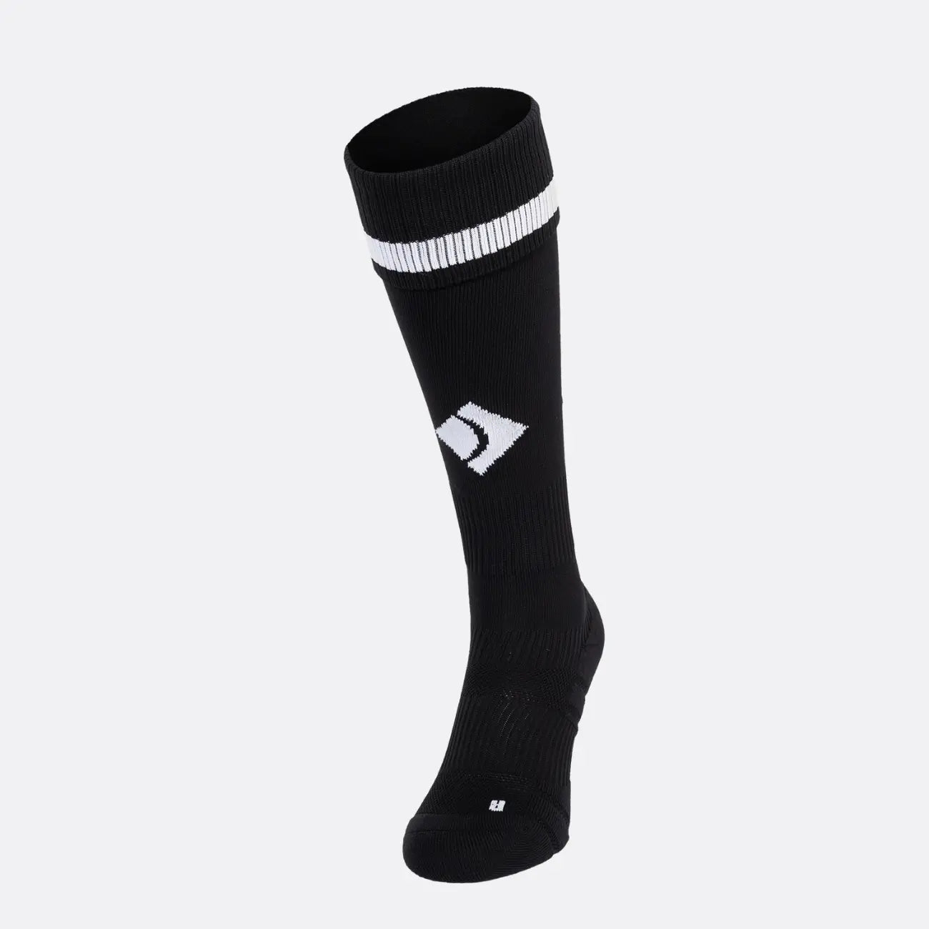 JDH Carbon chaussette haute genou - Noir