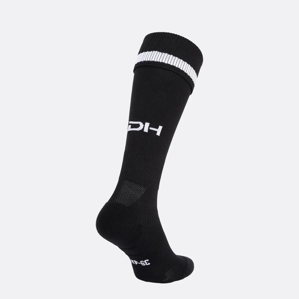 JDH Carbon chaussette haute genou - Noir