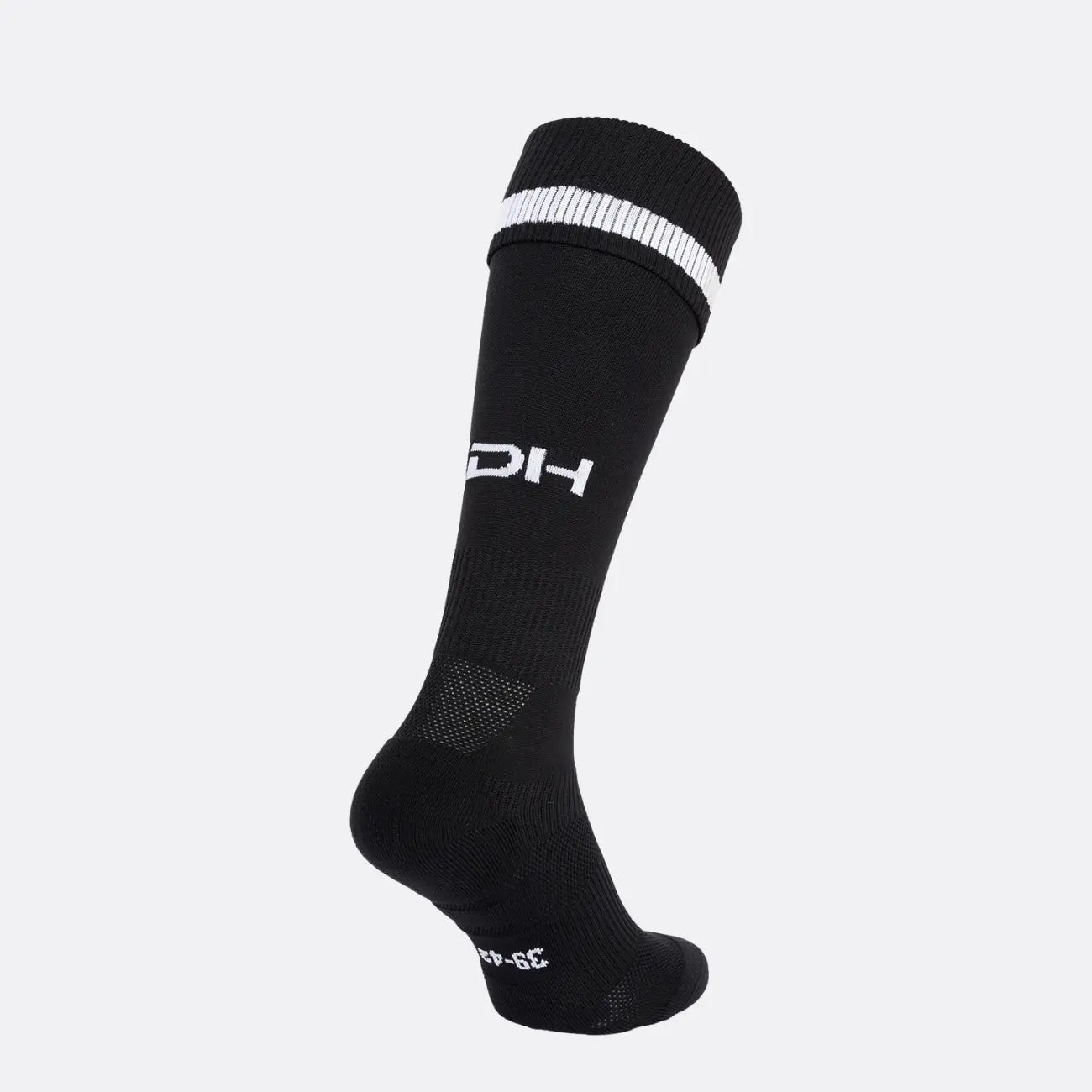 JDH Carbon chaussette haute genou - Noir