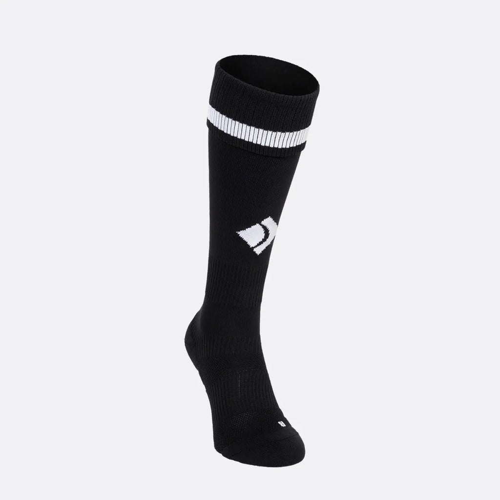 JDH Carbon chaussette haute genou - Noir