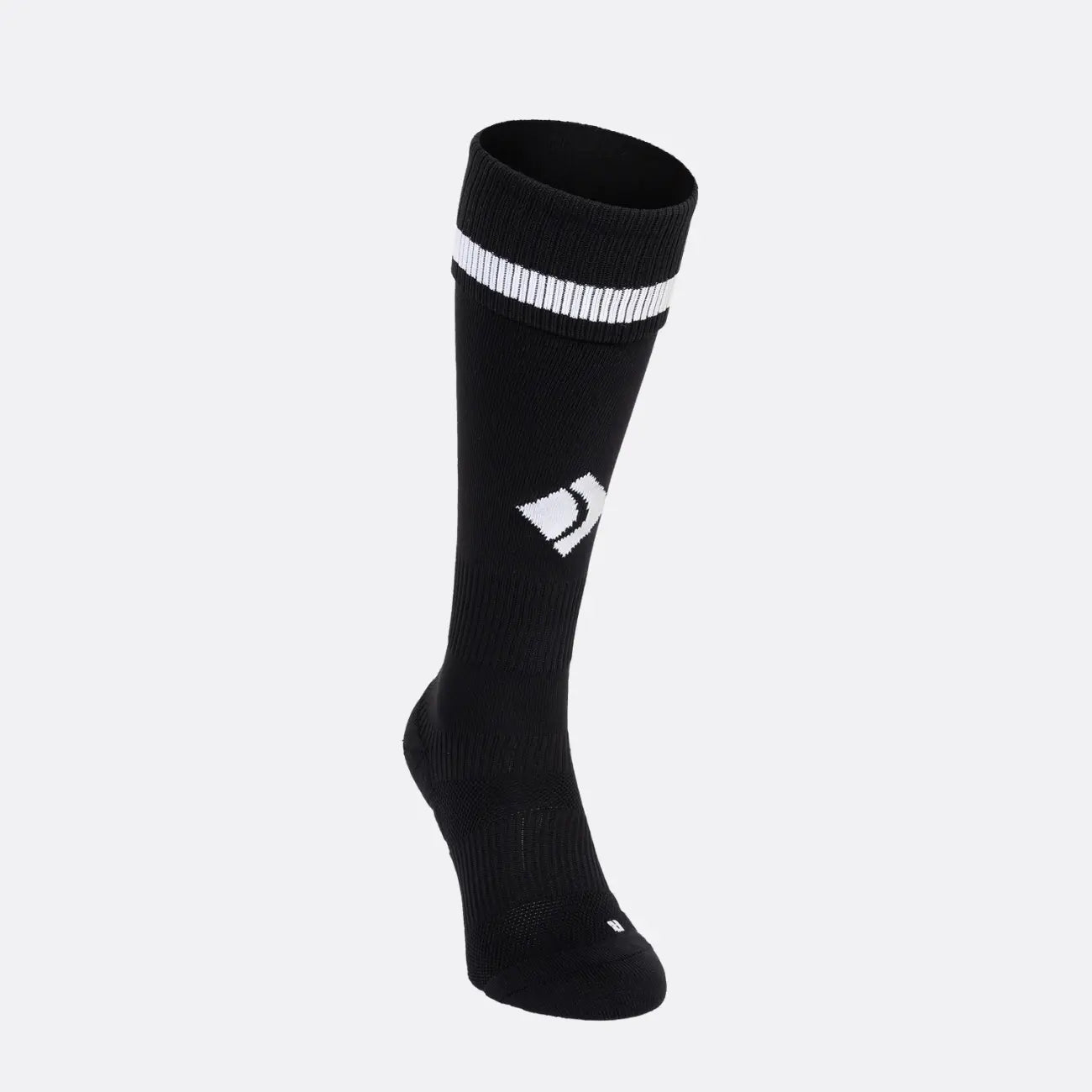 JDH Carbon chaussette haute genou - Noir