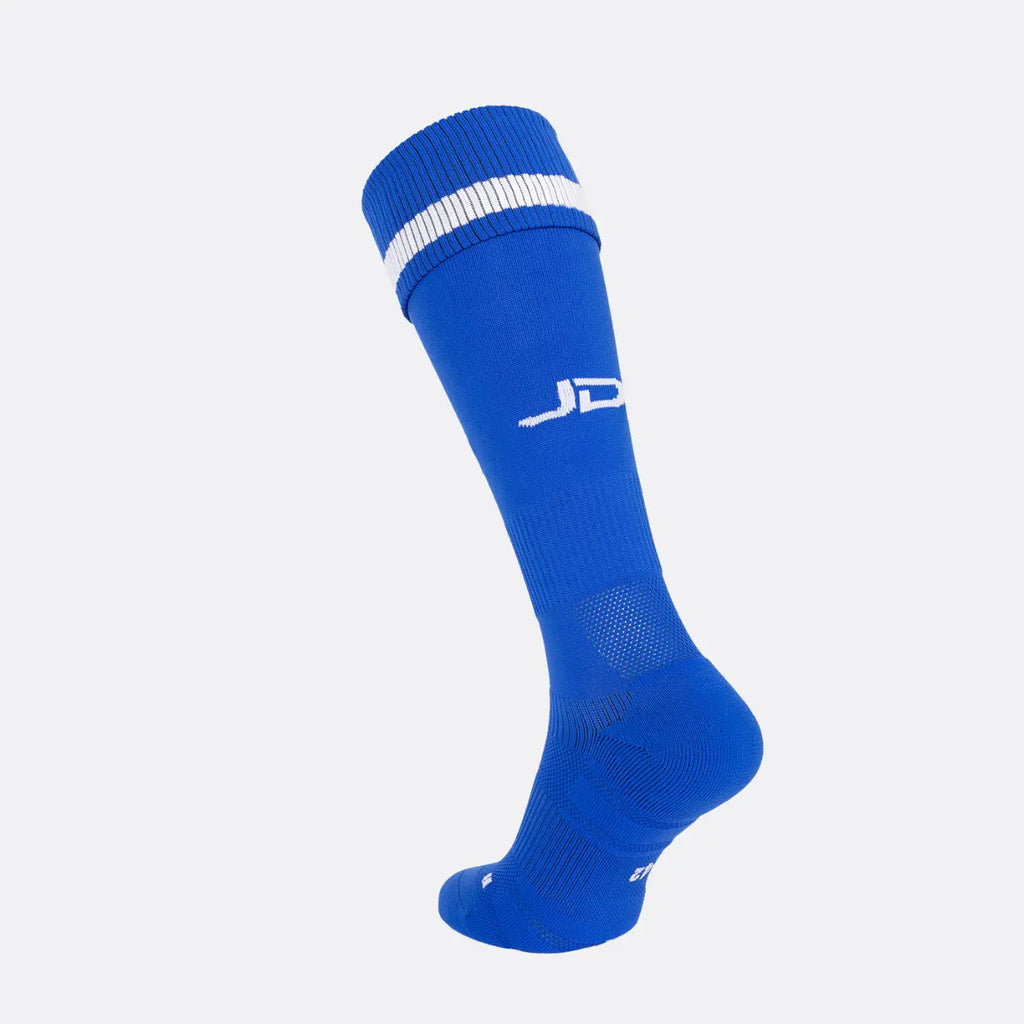JDH Carbon chaussette haute genou - Cobalt