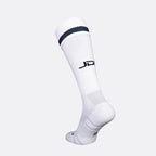 JDH Carbon chaussette haute genou - Blanc