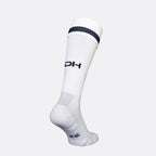 JDH Carbon chaussette haute genou - Blanc