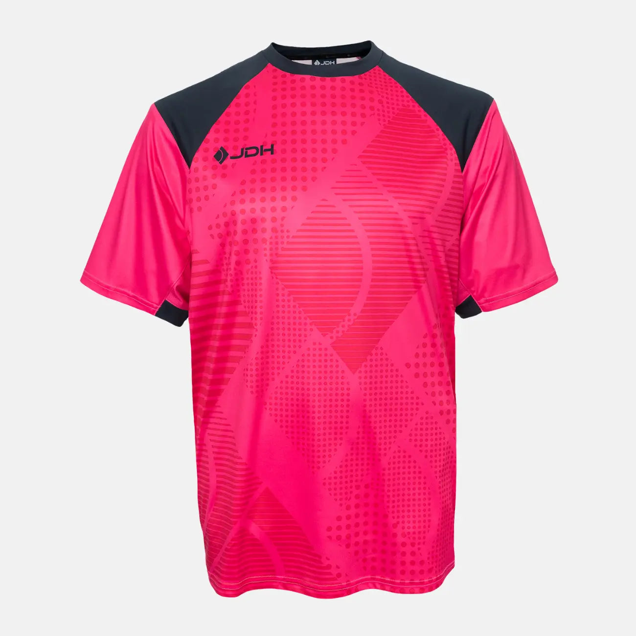 JDH Carbon maillot gardien junior manches courtes - Fuchsia